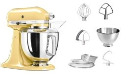 KitchenAid Küchenmaschine ARTISAN 175PS In Pastellgelb, 4,8 L