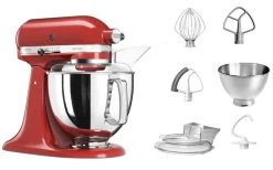 KitchenAid Küchenmaschine ARTISAN 175PS In Empire Rot, 4,8 L