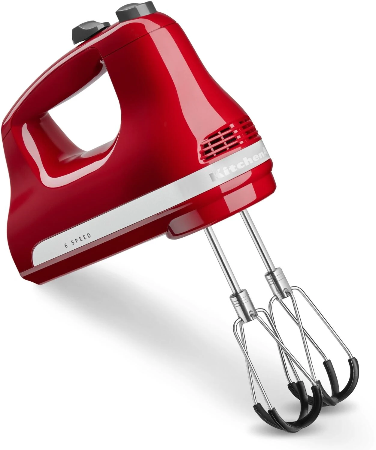 KitchenAid Handrührer Mit Flexi-Rührer In Empire Rot – Bild 4