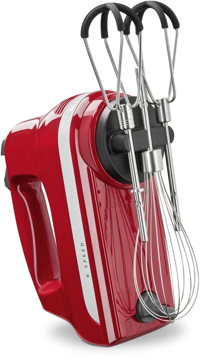 KitchenAid Handrührer Mit Flexi-Rührer In Empire Rot – Bild 6