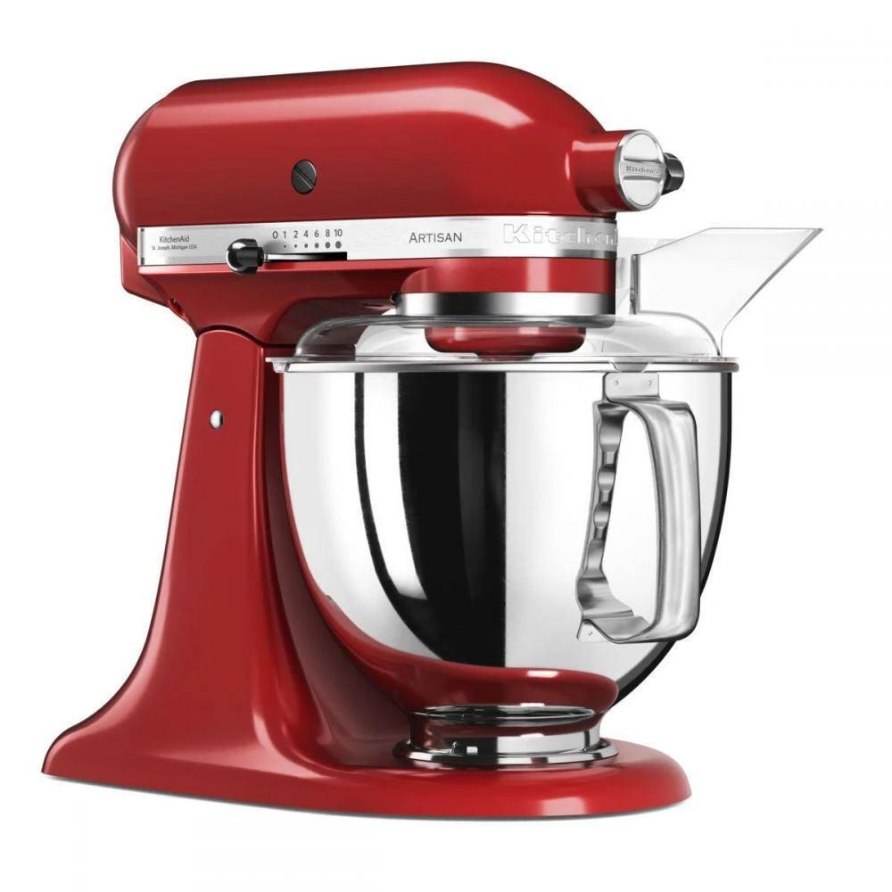 KitchenAid Küchenmaschine ARTISAN 175PS Empire Rot Kochprofi-Set – Bild 6