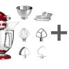 KitchenAid Küchenmaschine ARTISAN 175PS In Empire Rot Mit Nudelvorsatz