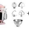 KitchenAid Küchenmaschine ARTISAN 175PS Altrosa Kochprofi-Set