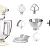 KitchenAid Küchenmaschine ARTISAN 175PS Creme Backprofi-Set