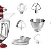 KitchenAid Küchenmaschine ARTISAN 175PS Liebesapfelrot Burgerprofi-Set