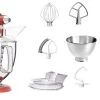KitchenAid Küchenmaschine ARTISAN 175PS Empire Rot Kochprofiset