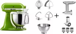 KitchenAid Küchenmaschine ARTISAN 175PS Matcha Kochprofi-Set