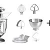 KitchenAid Küchenmaschine ARTISAN 175PS Medallion Silber Kochprofi-Set