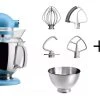 KitchenAid Küchenmaschine ARTISAN 175PS Velvet Blue Kochprofi-Set